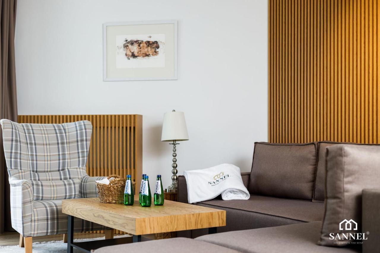 Apartament Golden Sand Z Dostepem Do Basenow,Jacuzzi,Strefy Saun- Pinea Apartments Pobierowo-Sannel Apartments For Rent المظهر الخارجي الصورة