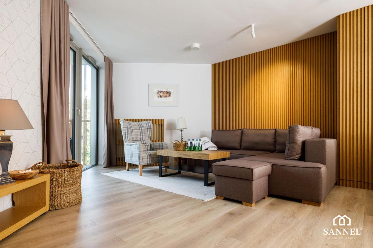 Apartament Golden Sand Z Dostepem Do Basenow,Jacuzzi,Strefy Saun- Pinea Apartments Pobierowo-Sannel Apartments For Rent المظهر الخارجي الصورة