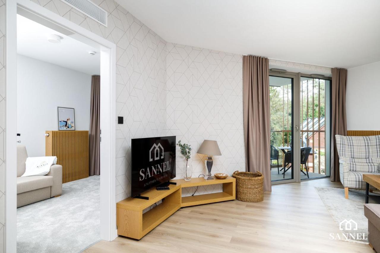Apartament Golden Sand Z Dostepem Do Basenow,Jacuzzi,Strefy Saun- Pinea Apartments Pobierowo-Sannel Apartments For Rent المظهر الخارجي الصورة