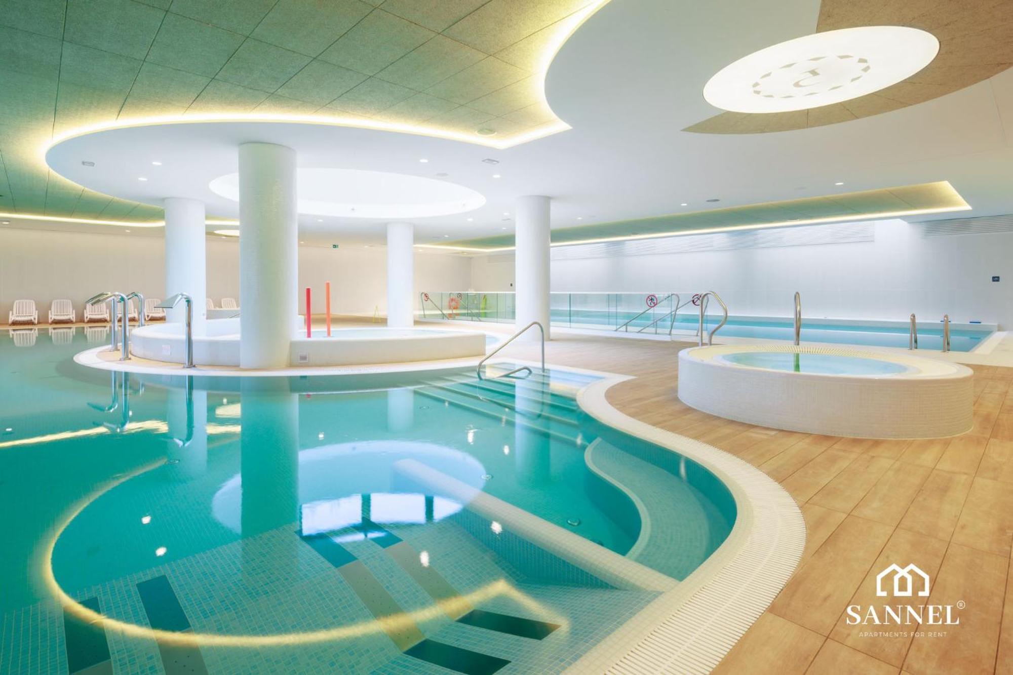 Apartament Golden Sand Z Dostepem Do Basenow,Jacuzzi,Strefy Saun- Pinea Apartments Pobierowo-Sannel Apartments For Rent المظهر الخارجي الصورة